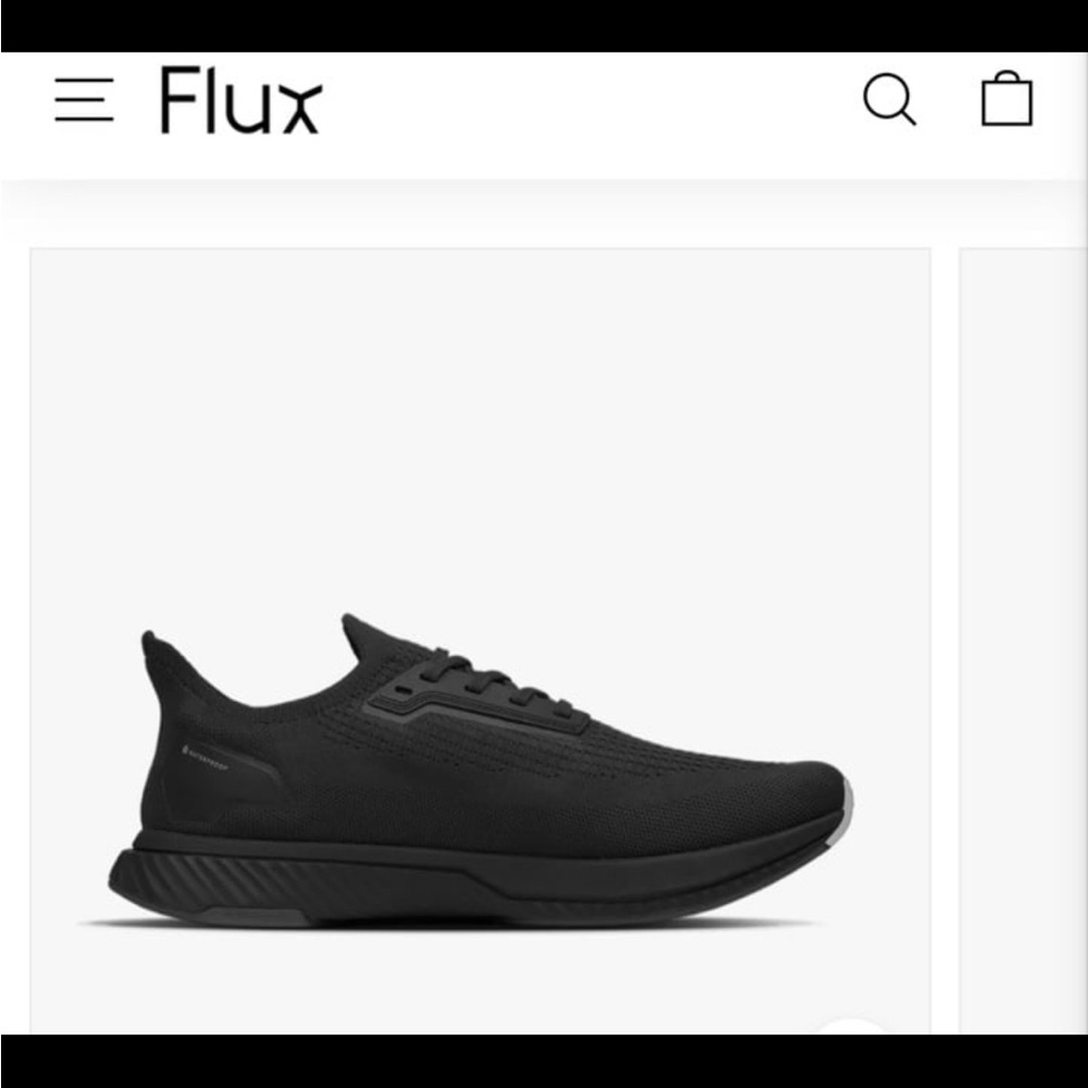 Flux women’s black tennis shoes - Picture 3 of 5